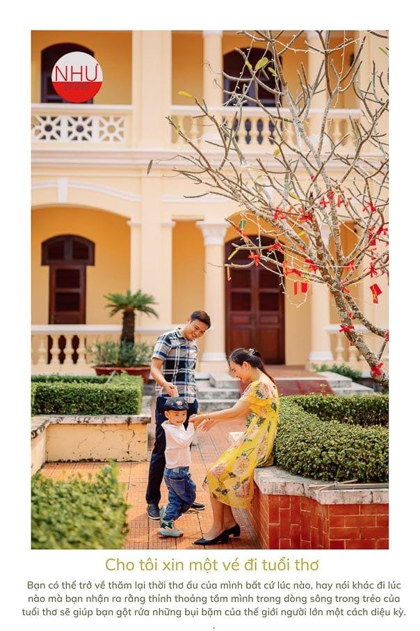 Chụp ảnh gia đình ngoại cảnh - NHƯ Photo Studio