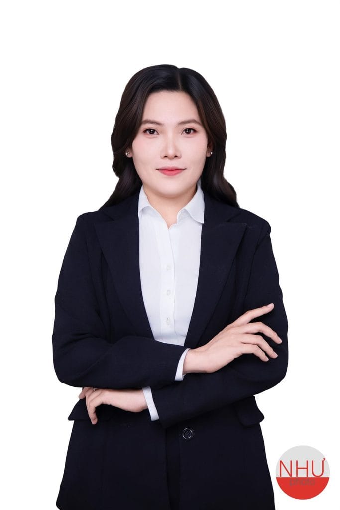kích thước ảnh thẻ chuẩn nữ vest xanh than nền trắng