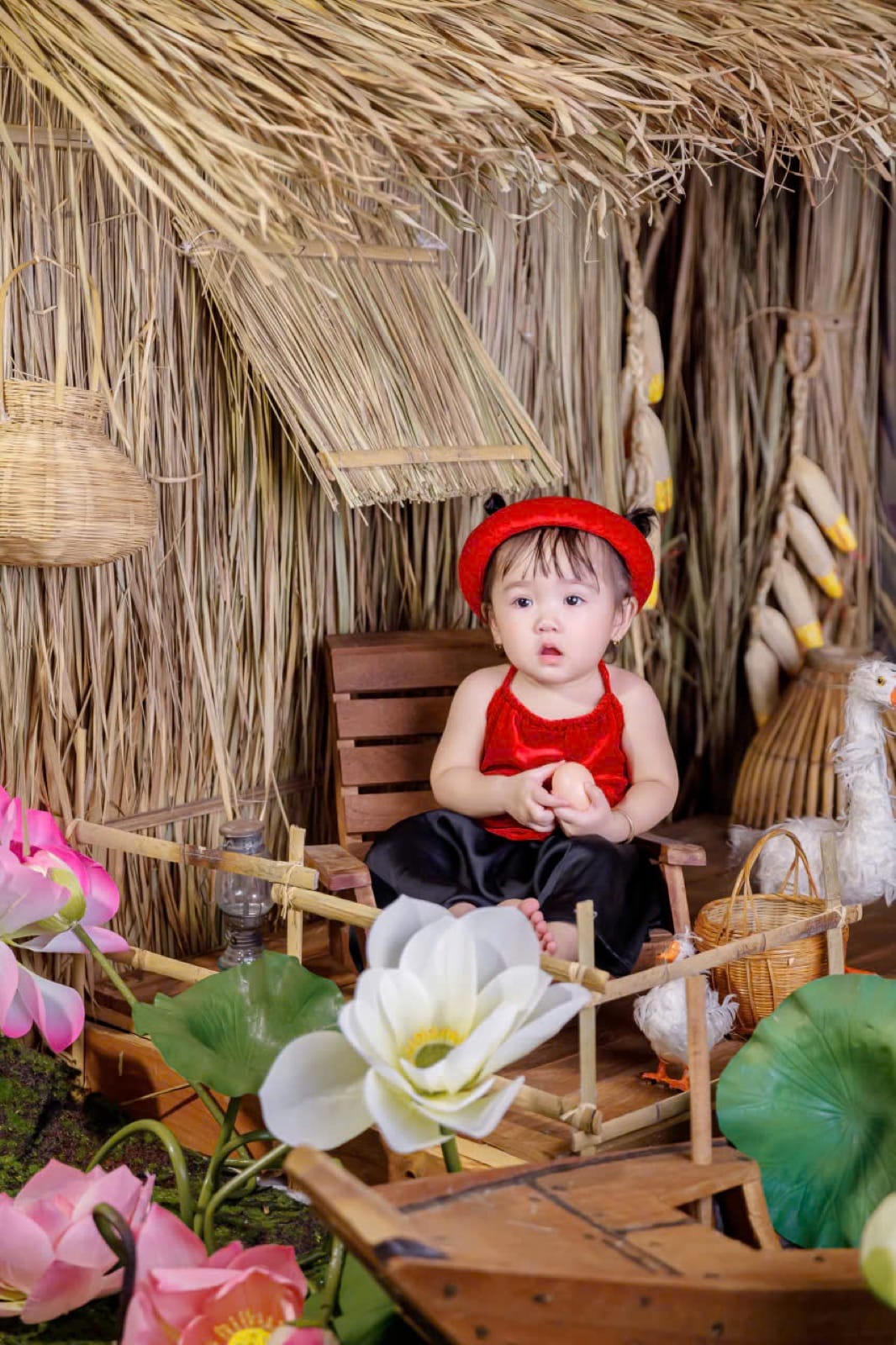 Studio chụp ảnh em bé Long An, không gian chụp ảnh cho bé tại NHƯ Photo