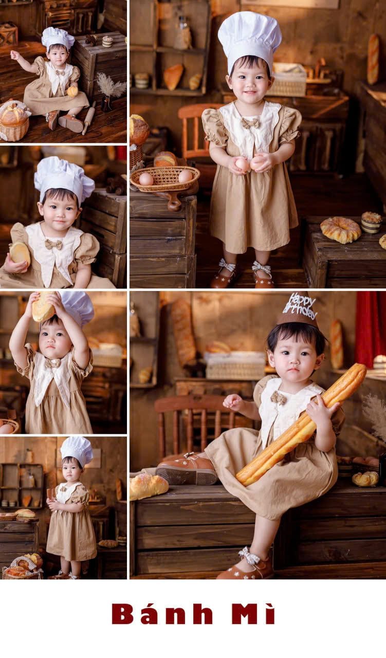 trang phục chụp ảnh cho bé - NHƯ Photo Chất liệu vải mềm mại an toàn cho trang phục chụp ảnh cho bé