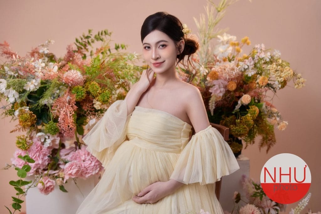 chụp ảnh bầu có ảnh hưởng không khi nghỉ giữa buổi chụp