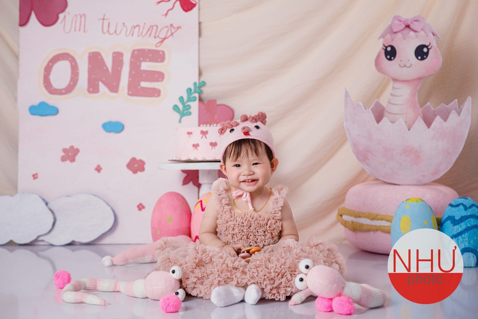 chụp ảnh gia đình mùa hè mát mẻ tại studio